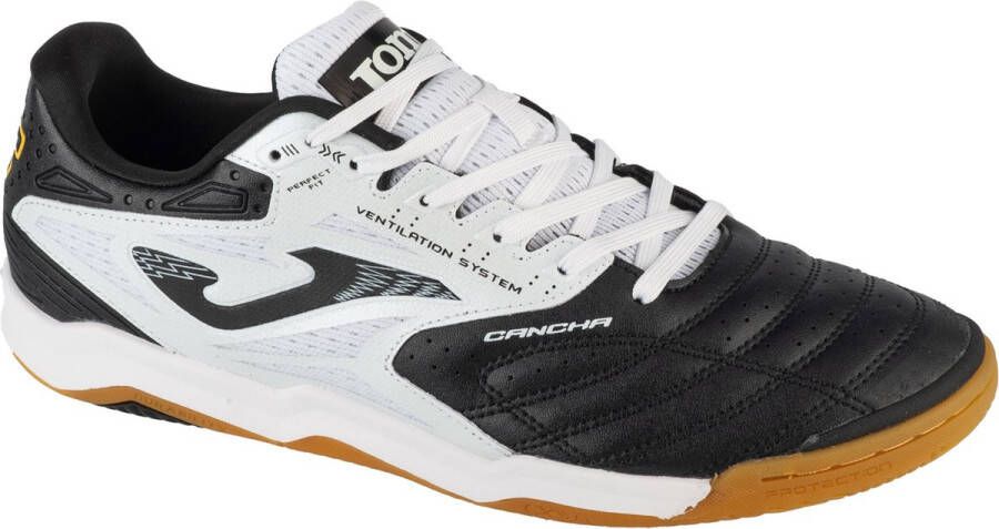 Joma Cancha In Zaalschoenen Wit Zwart