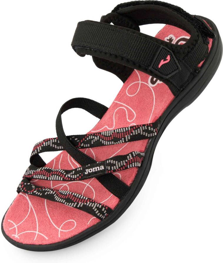 Joma Damessandalen s.mali lady black zwart