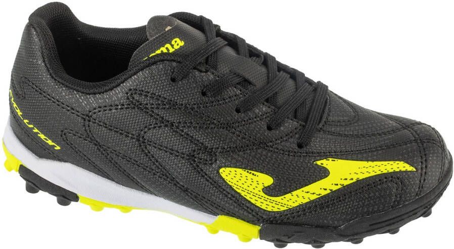 Joma Evolution Jr 25 EVJW TF voor een jongen Zwart Voetbalschoenen