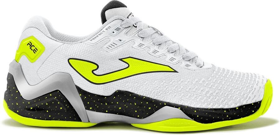 Joma Ace Pro 2202 Tennisschoenen Grijs Geel Wit