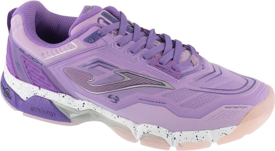 Joma Block Low Lady 26 VBLOKLW Vrouwen Purper Volleybalschoenen
