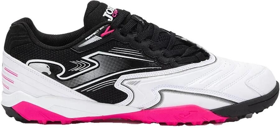 Joma Cancha Turf Voetbalschoenen Wit Zwart