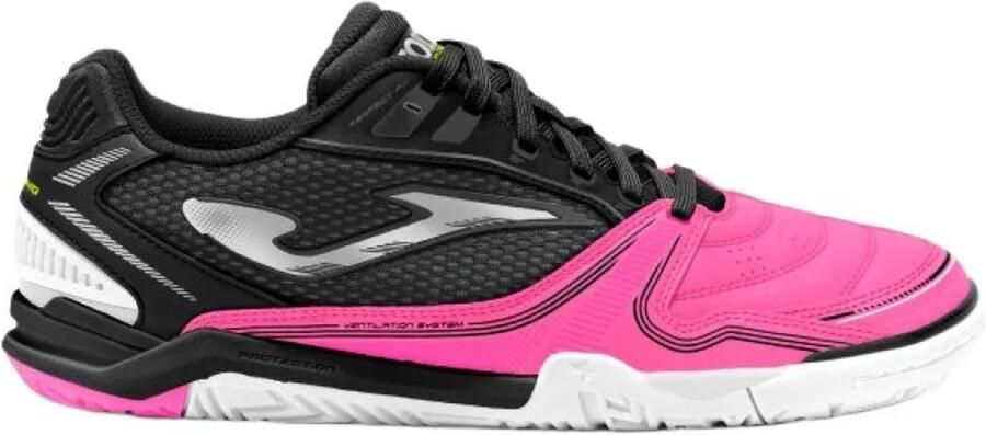Joma Dribling Zaalschoenen Zwart Roze