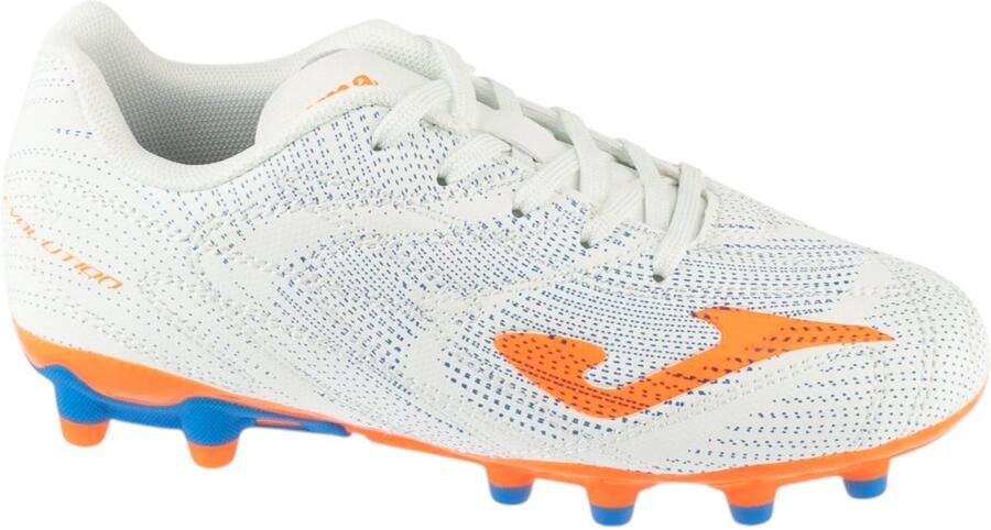 Joma Evolution Jr 26 EVJW FG voor een jongen Wit Voetbalschoenen