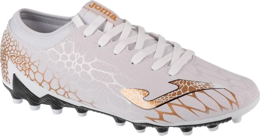 Joma Gol Ag Voetbalschoenen Wit Goud 1 2 Man