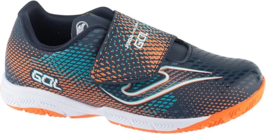 Joma Gol Jr 26 GOJW voor een jongen Marineblauw Indoorschoenen