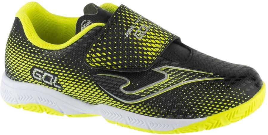 Joma Gol Jr 26 GOJW voor een jongen Zwart Indoorschoenen