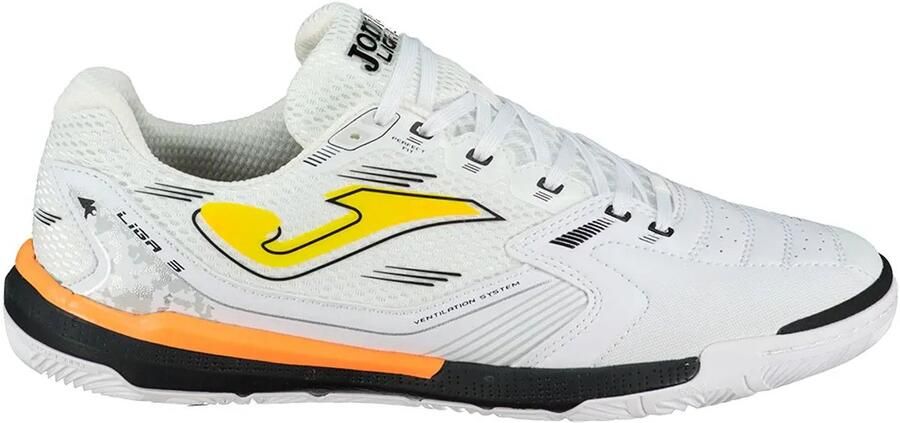 Joma Liga 5 Zaalschoenen Wit Man