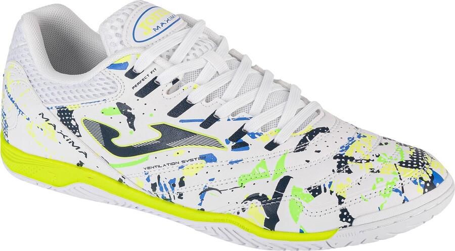 Joma Maxima 2432 IN MAXS2432IN Mannen Wit Indoorschoenen