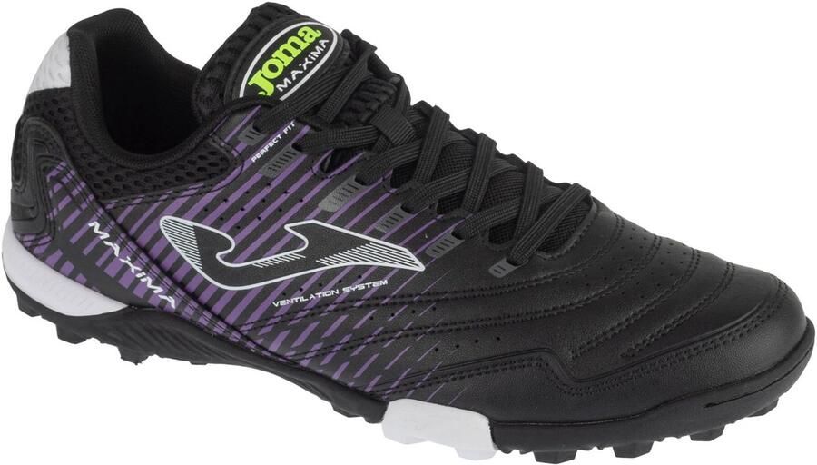 Joma Maxima 26 MAXS TF Mannen Zwart Voetbalschoenen