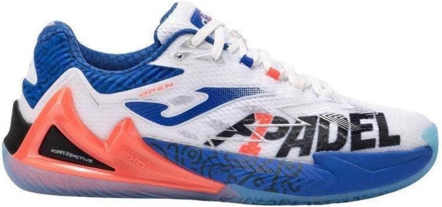 Joma Open Men Padel schoenen White Blue