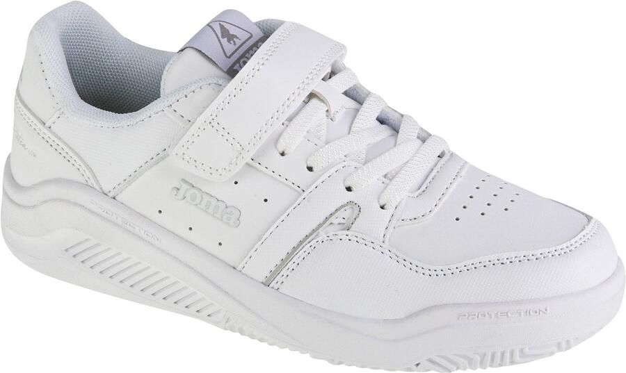 Joma Platea Low Jr 24 JPLAMS voor een jongen Wit Sneakers