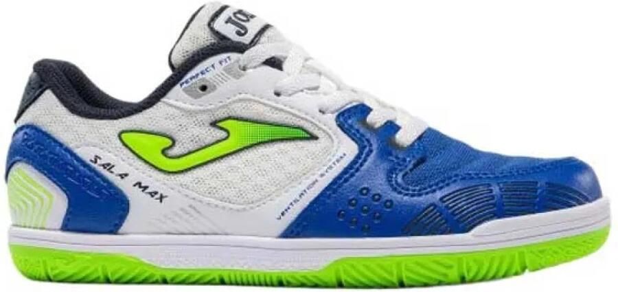 Joma Sala Max Zaalschoenen Wit Blauw Kinderen