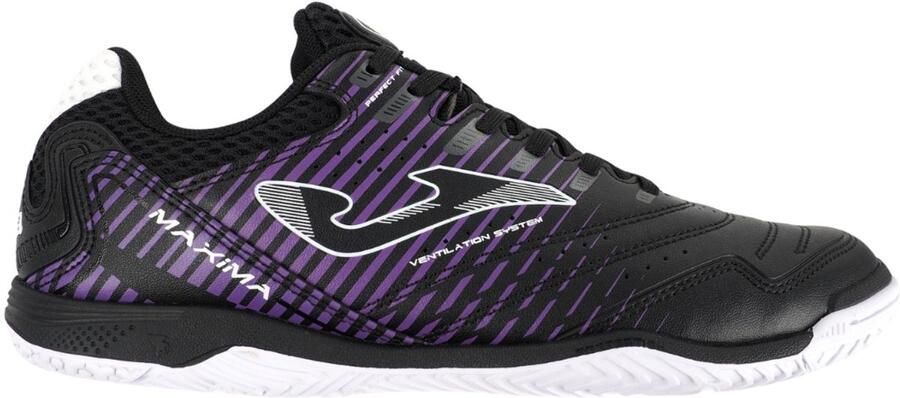 Joma Schoenen Voetbal Maxima Indoor Zwart-Fuchsia