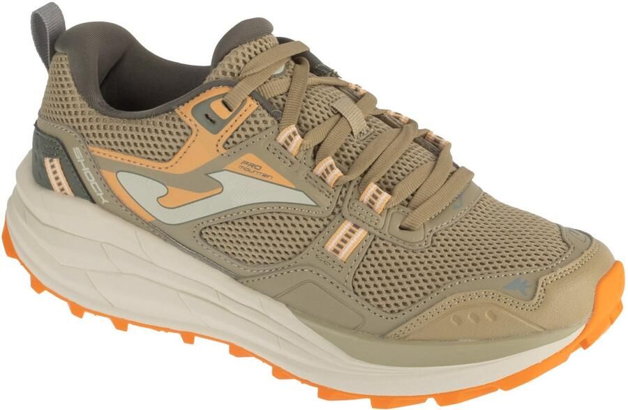 Joma Shock Lady 26 TKSHLS Vrouwen Beige Hardloopschoenen
