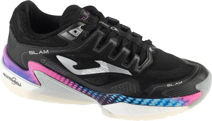 Joma Slam Lady 26 TSLALW Vrouwen Zwart buty do padla