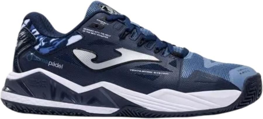Joma Spin 2633 Padelschoenen Blauw Man