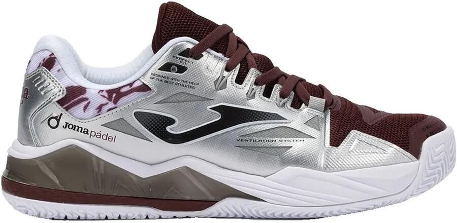 Joma Spin Padelschoenen Zilver Man