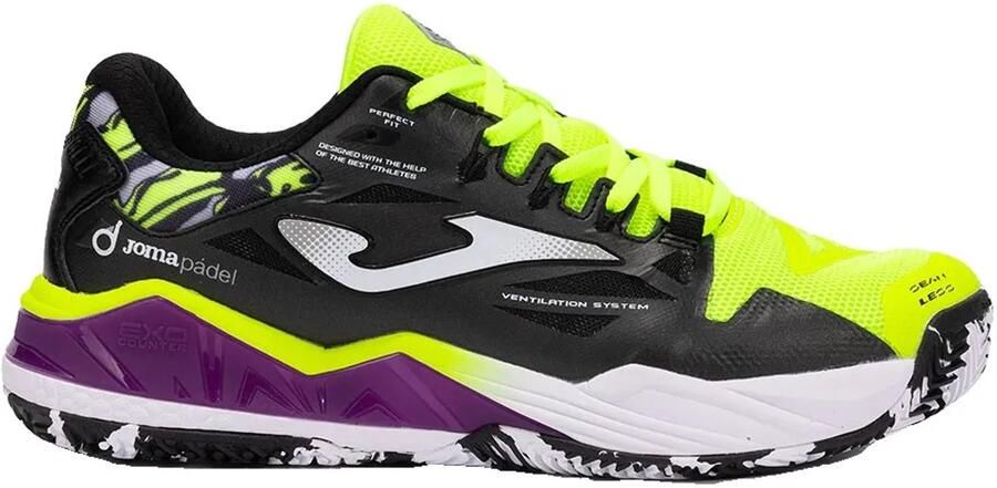 Joma Spin Padelschoenen Zwart Man