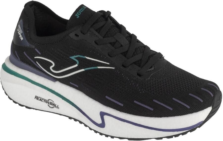 Joma Storm Viper Lady 26 RVIPLS Vrouwen Zwart Hardloopschoenen
