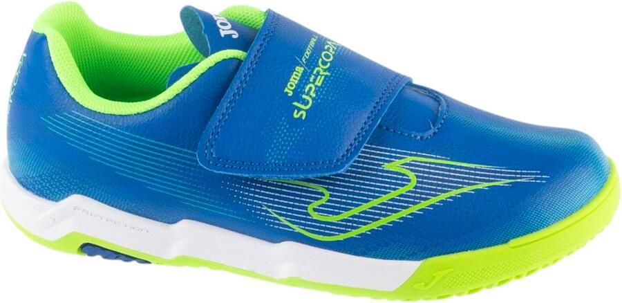 Joma Super Copa Jr 26 SCJW IN voor een jongen Blauw Indoorschoenen