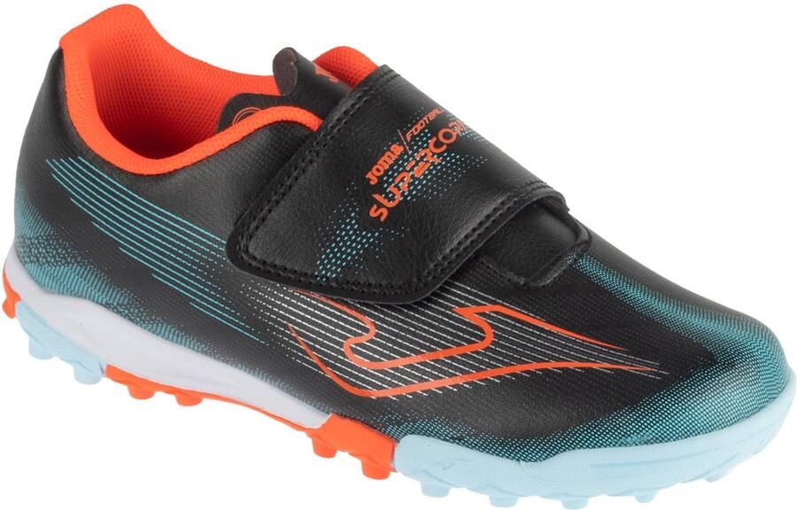 Joma Super Copa Jr 26 SUJS TF voor een jongen Zwart Voetbalschoenen