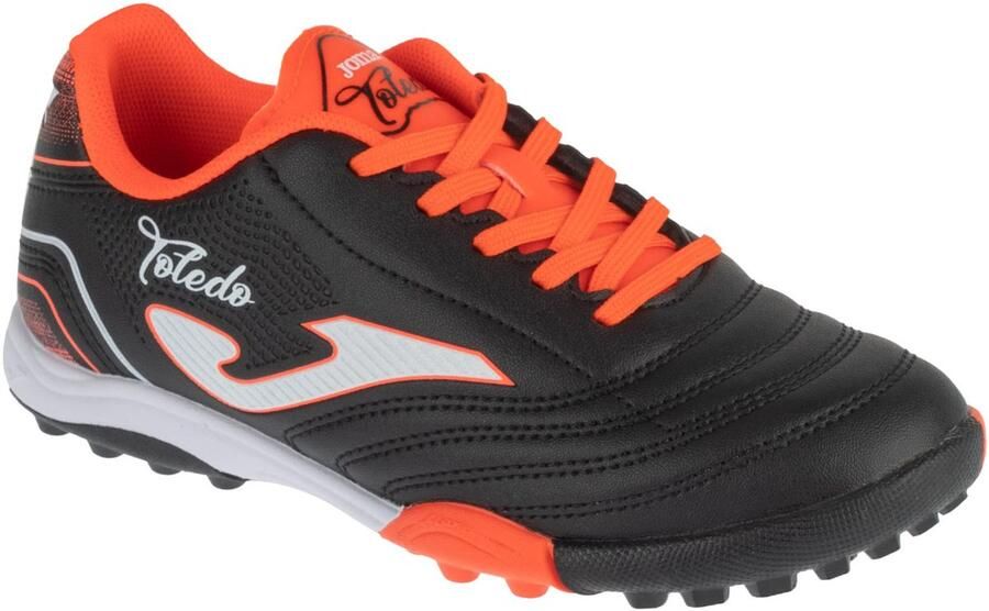 Joma Toledo Jr 26 TOJS TF voor een jongen Zwart Voetbalschoenen