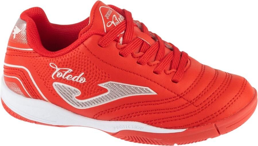 Joma Toledo Jr 26 TOJW IN voor een jongen Rood Indoorschoenen