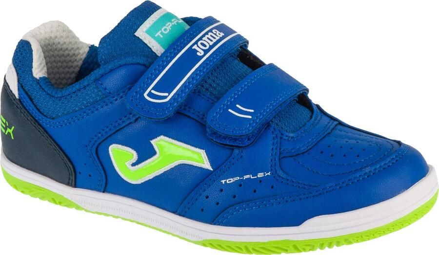 Joma Top Flex Jr 25 TPJS INV voor een jongen Blauw Indoorschoenen