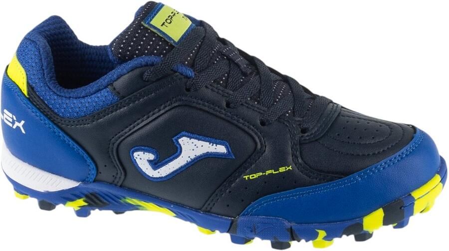 Joma Top Flex Jr 26 TPJS TF voor een jongen Marineblauw Voetbalschoenen