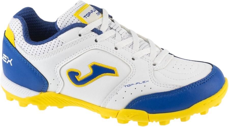 Joma Top Flex Jr 26 TPJS TF voor een jongen Wit Voetbalschoenen