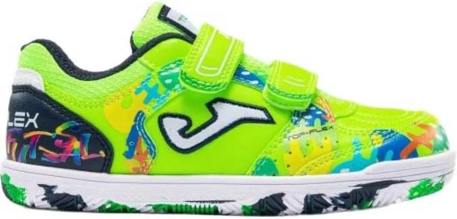 Joma Top Flex Zaalschoenen Groen Kinderen