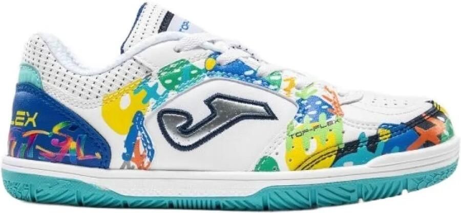 Joma Top Flex Zaalschoenen Wit Kinderen