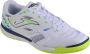 Joma Liga-5 2302 IN LIGW2302IN Mannen Wit Indoorschoenen - Thumbnail 3