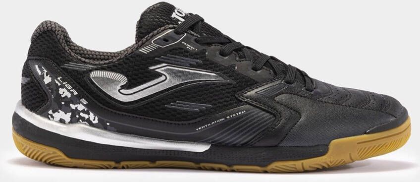 Joma Liga-5 In Zaalschoenen Zwart