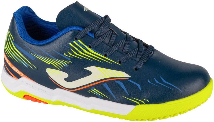 Joma Propulsion Jr 25 PRJS IN voor een jongen Marineblauw Indoorschoenen