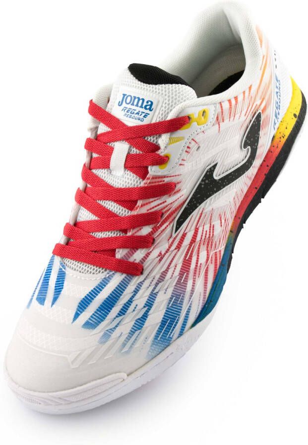 Joma Regate Rebound Inj Zaalschoenen Wit