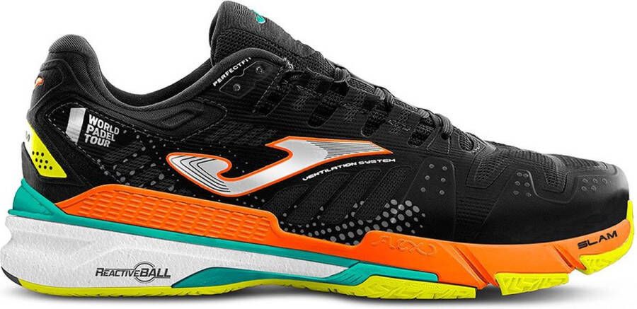 Joma Slam Gravel Schoenen Black Orange Fluor Heren