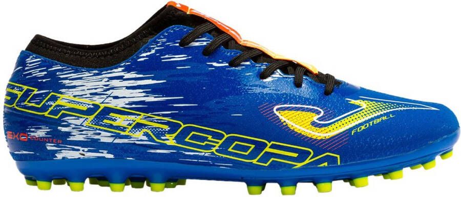 Joma Supercopa Ag Junioren Voetbalschoenen Blauw Kinderen