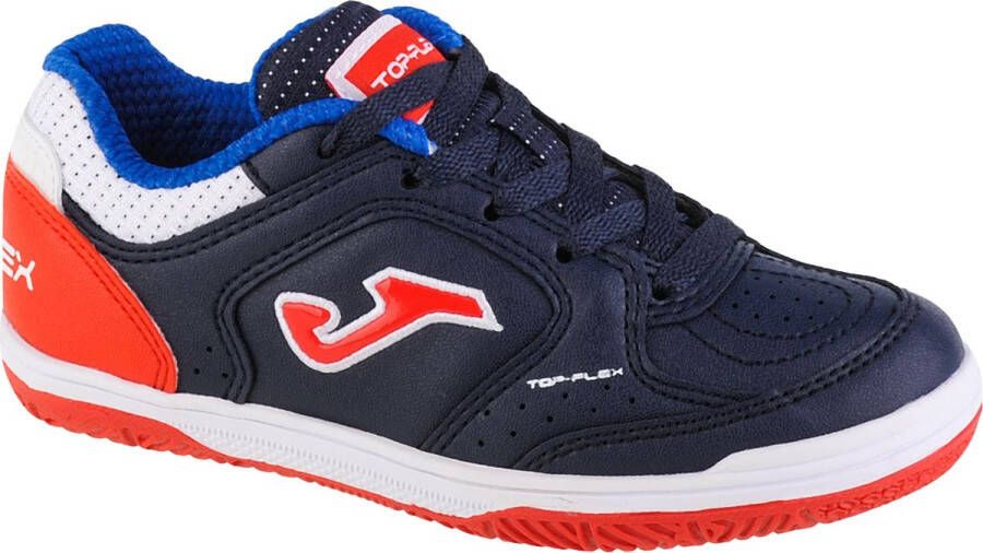 Joma Top Flex Jr 2243 IN TPJW2243IN voor een jongen Marineblauw Indoorschoenen