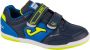 Joma Top Flex Jr 24 TPJW IN voor een jongen Marineblauw Indoorschoenen - Thumbnail 1