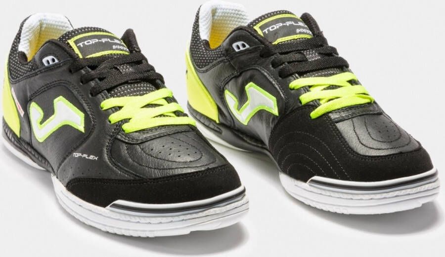 Joma Top Flex Zaalvoetbalschoenen Zwart Fluogeel