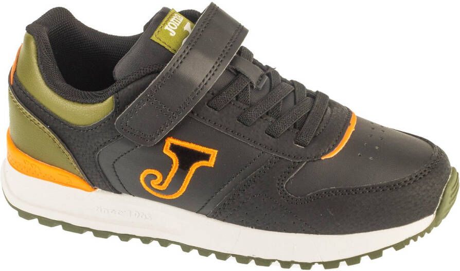 Joma Tornado Jr 25 JTORW voor een jongen Zwart Sneakers