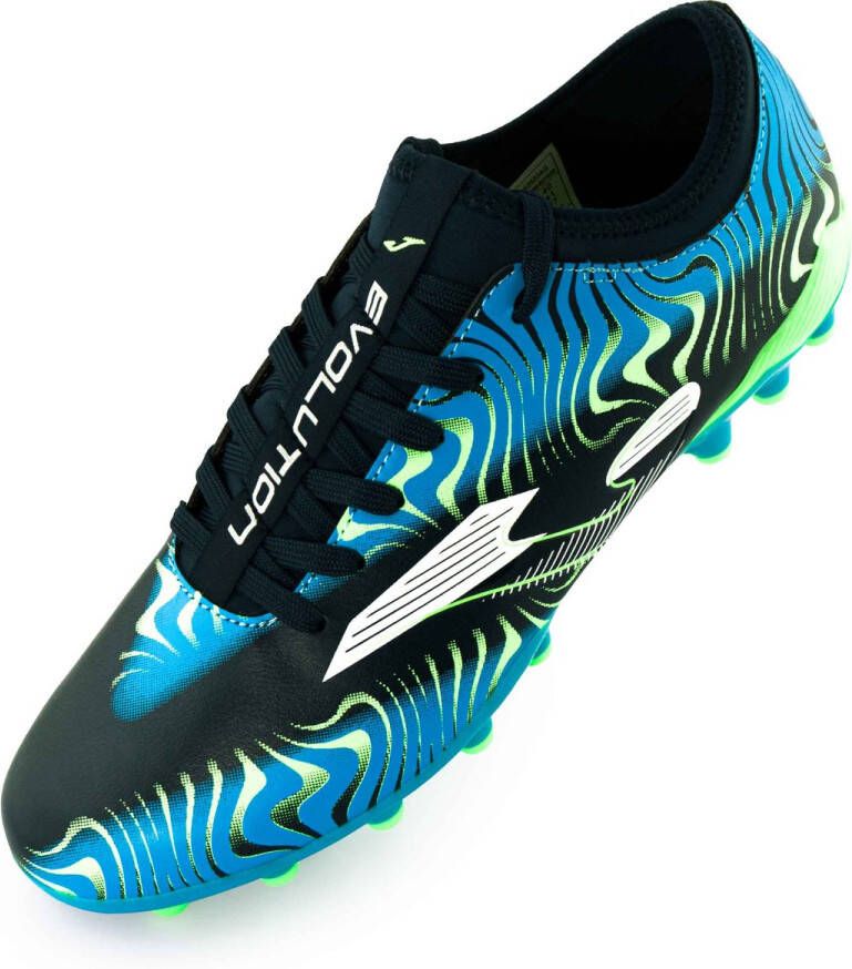 Joma Voetbalschoenen evolution 2503 navy grass blauw