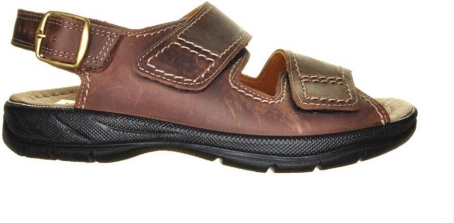 Jomos Sandalen zomerschoen klittenbandschoen outdoorschoen met contraststiksels