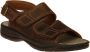 Jomos Sandalen zomerschoen klittenbandschoen outdoorschoen met contraststiksels - Thumbnail 1