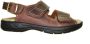 Jomos Sandalen zomerschoen klittenbandschoen outdoorschoen met contraststiksels - Thumbnail 4