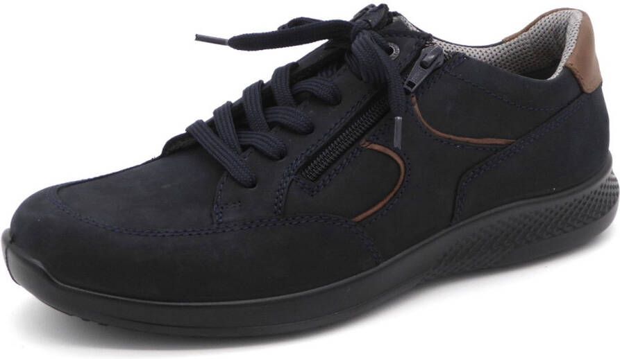 Jomos Heren Sneaker 322424-134-8144 Donkerblauw Wijdte K