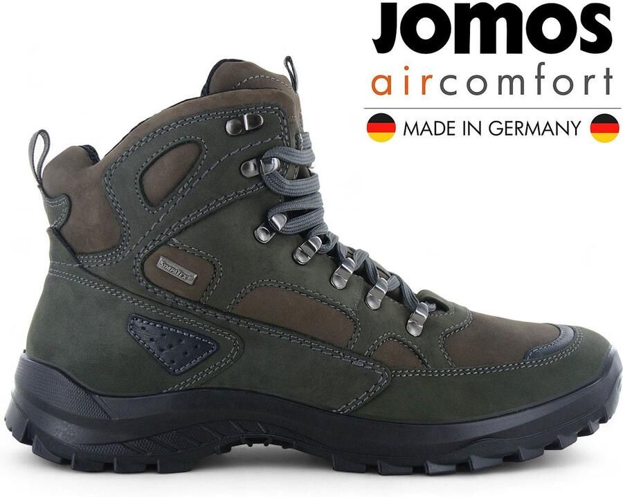 Jomos Adventure Boots Heren Wandelschoenen Trekking Laarzen Leer 460805-488