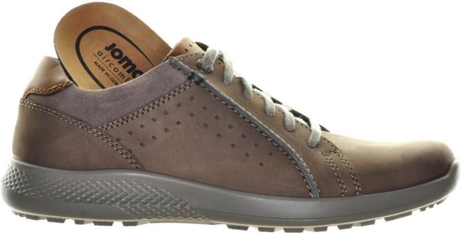 Jomos Heren veterschoenen in smokeplumetuareg